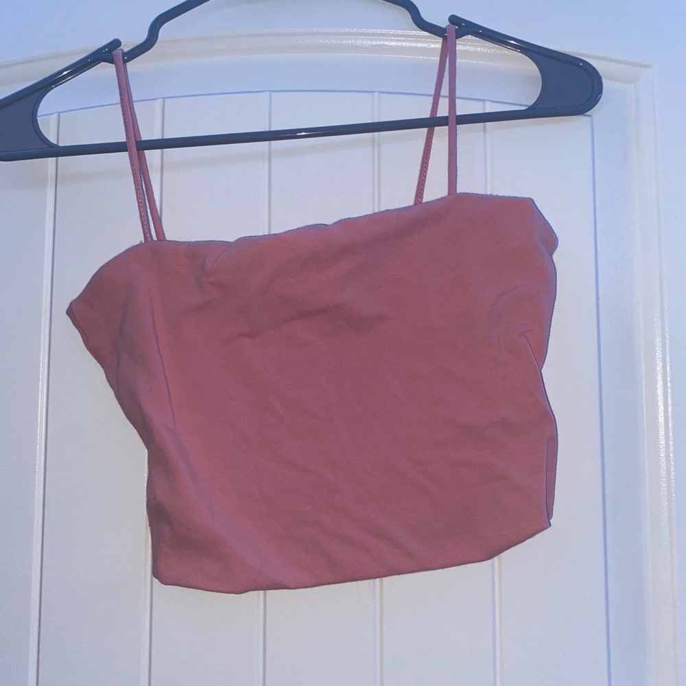 Pink tank top